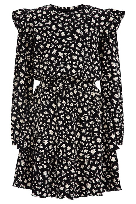 DRESS MID LENGTH BLACK 3