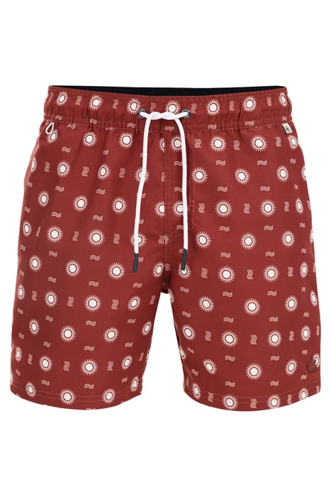 BEACH SHORT RUST BROWN 4