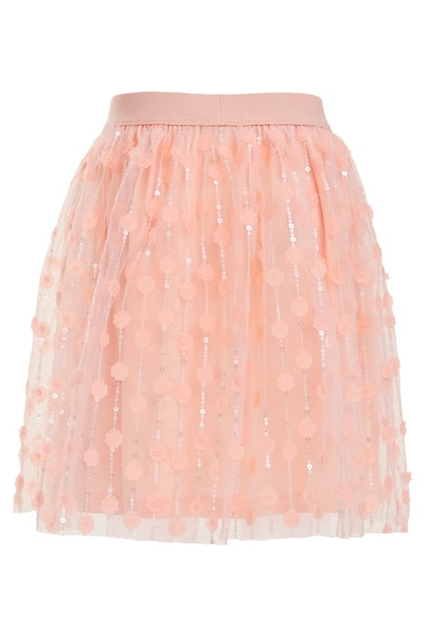 SKIRT MEDIUM LENGTH SALMON PINK 4