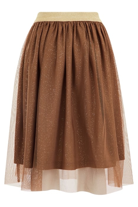 SKIRT MAXI LENGTH BROWN 4