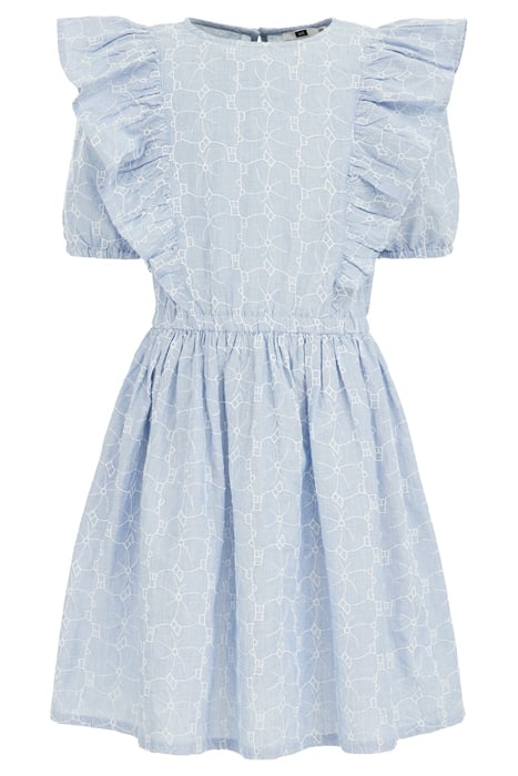 DRESS MID LENGTH ICE BLUE 3