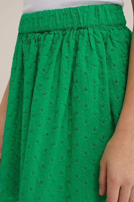 SKIRT MEDIUM LENGTH GREEN 5