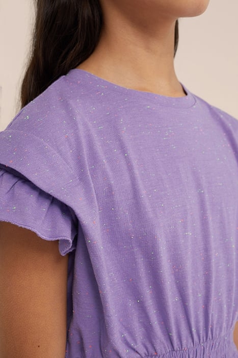 DRESS MID LENGTH PURPLE 5