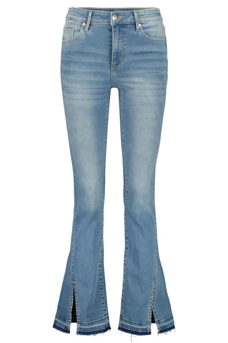 FAYE SPLIT JEANS MID BLUE STONE 1