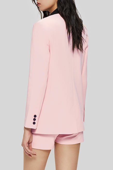 PINK SUIT JACKET WITH BLACK COLLAR 2