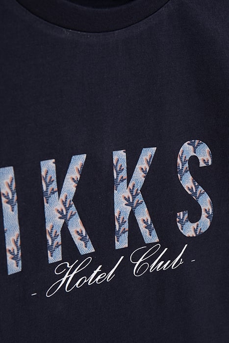 BOY'S NAVY MESSAGE T-SHIRT 4