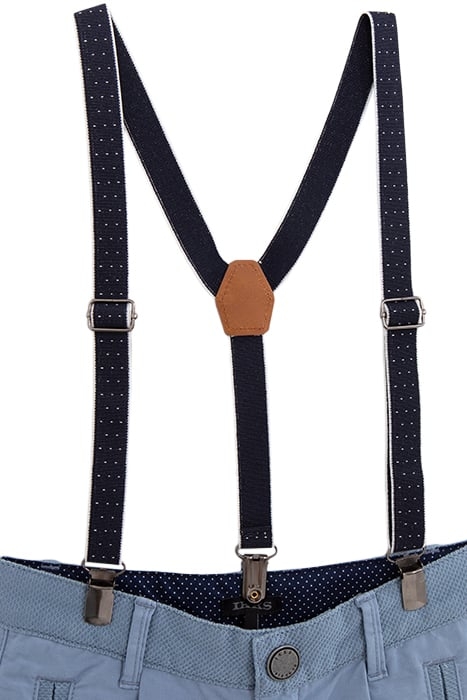 BOYS’ BLUE BERMUDA SHORTS WITH DETACHABLE STRAPS 7