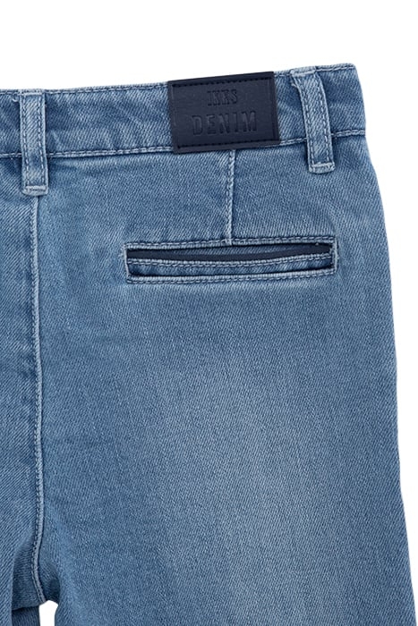 BOYS’ BLUE STRAIGHT JEANS WITH PIPED POCKETS 5