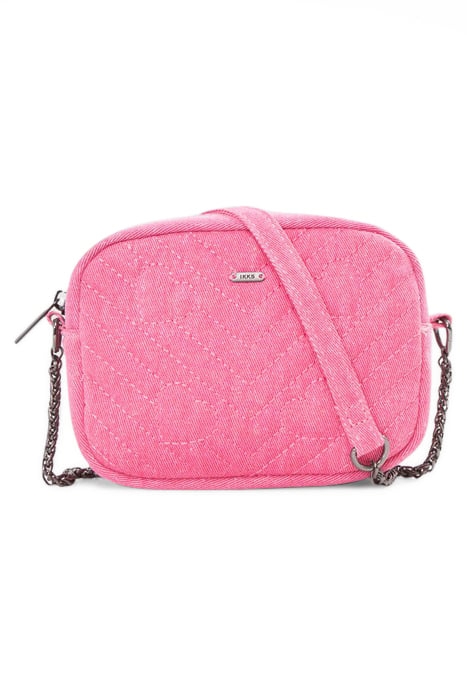 GIRLS’ PINK HANDBAG WITH QUILTED HEARTS 1