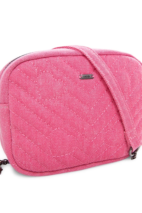 GIRLS’ PINK HANDBAG WITH QUILTED HEARTS 5