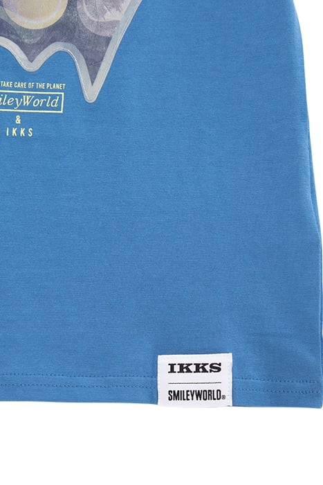 BOYS’ BLUE T-SHIRT WITH LENTICULAR SMILEYWORLD IMAGE 6