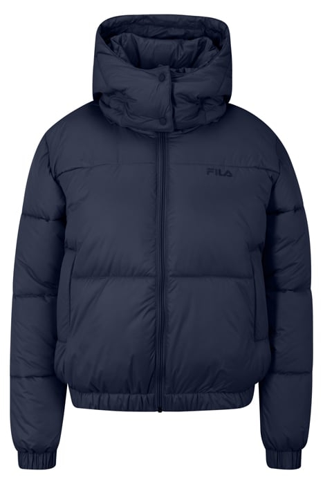 BUCHEN CROPPED PUFFER JACKET BLACK IRIS 1