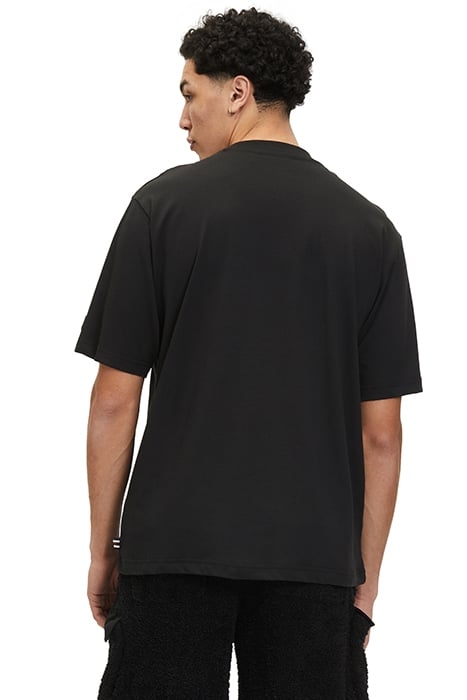 BOXY FIT SHORT SLEEVES T-SHIRT WITH WATER BOTTLE GRAPHIC BLA 2