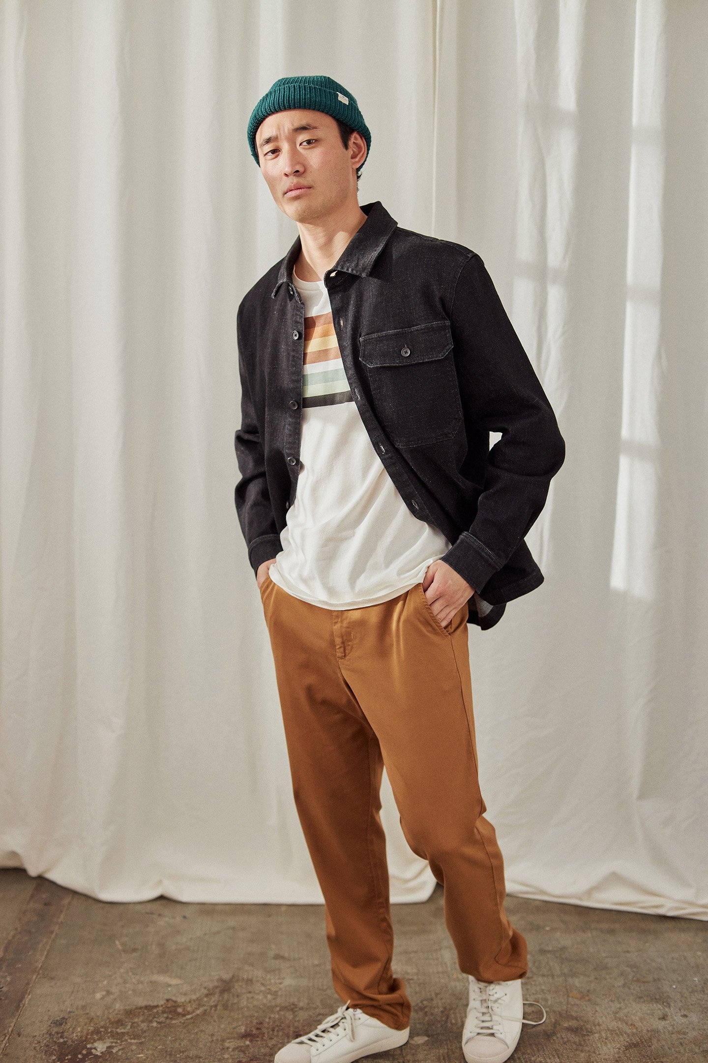 FUNDO - BLACK DENIM 5