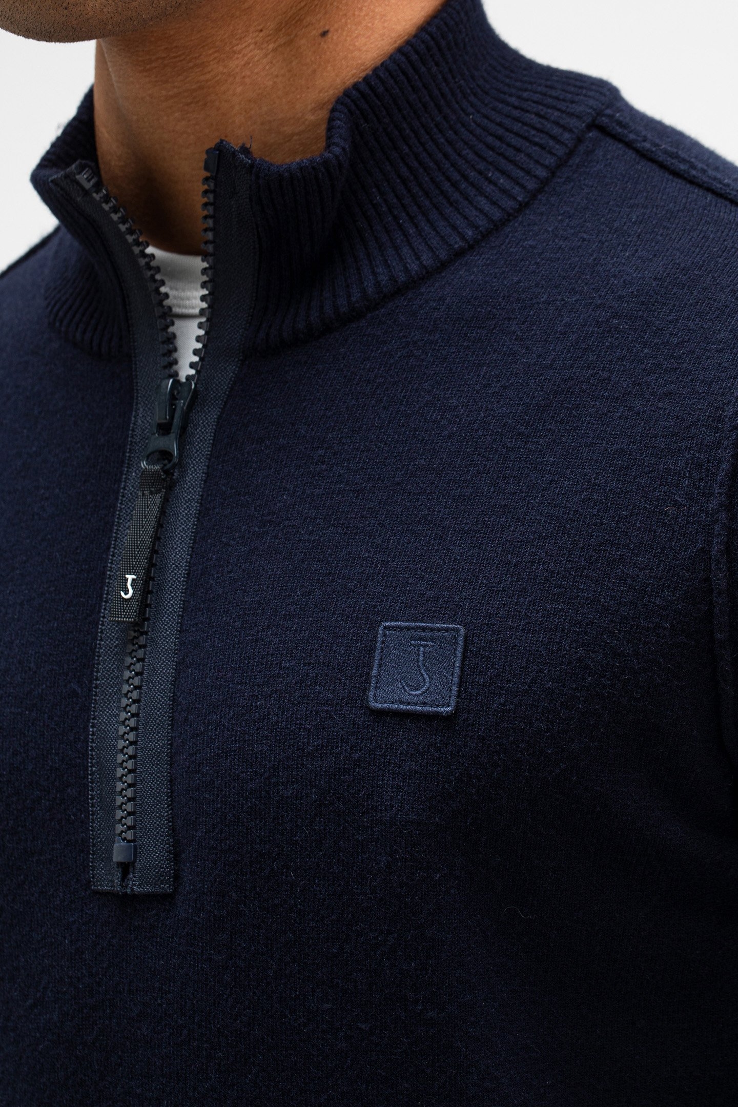 CLIFDEN HALFZIP ALASKA BLUE 5