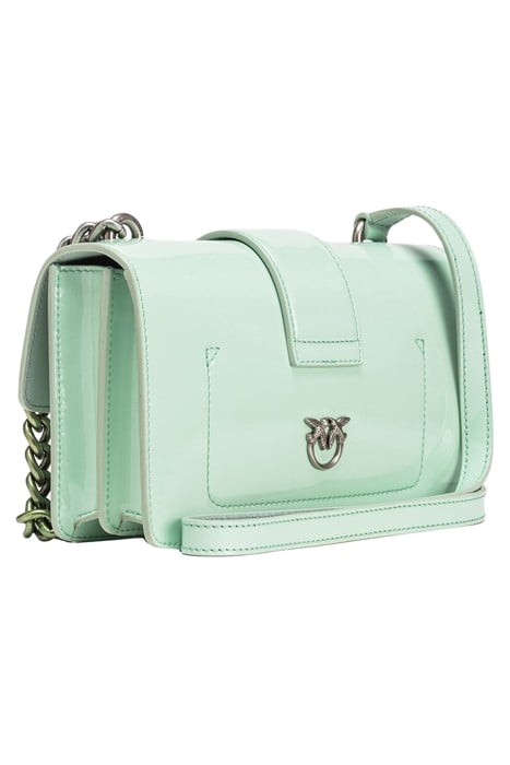 LOVE ONE MINI CL PELLE SFUMATA PASTEL GREEN-OLD SILVER 2