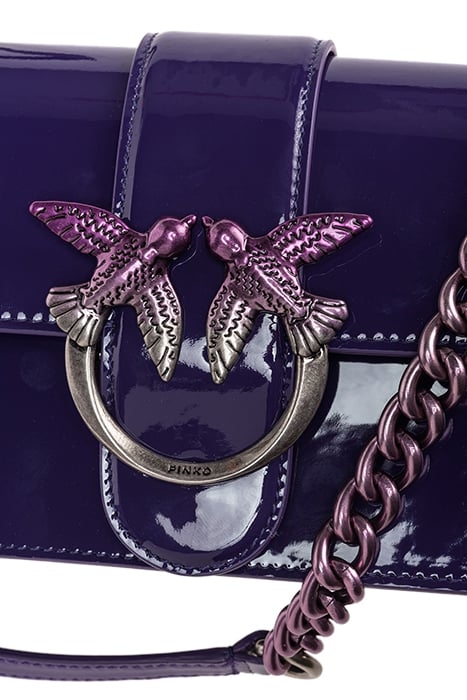 LOVE ONE MINI CL PELLE SFUMATA IMPERIAL PURPLE-OLD SILVER 4