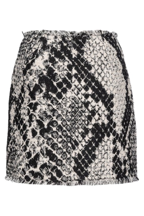 GOKU SKIRT WHITE/BLACK 2