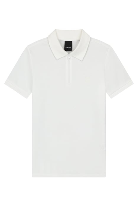ZIP POLO OFF WHITE 1