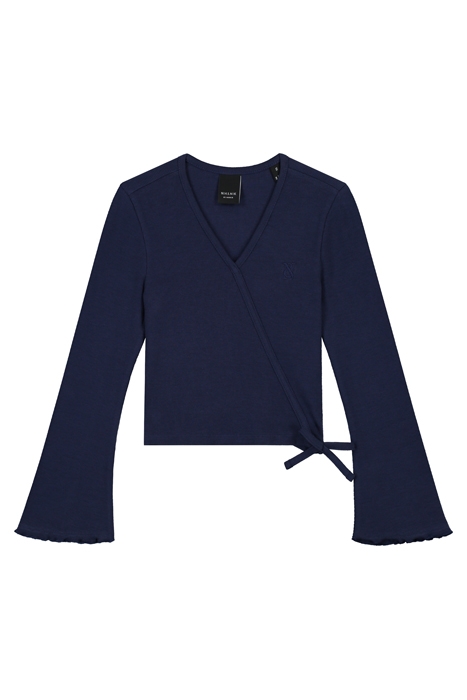 LETTUCE V-NECK DARK BLUE 1