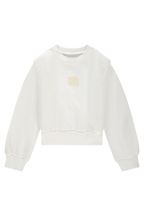 JAMIE SHOULDER SWEATER OFF WHITE 1